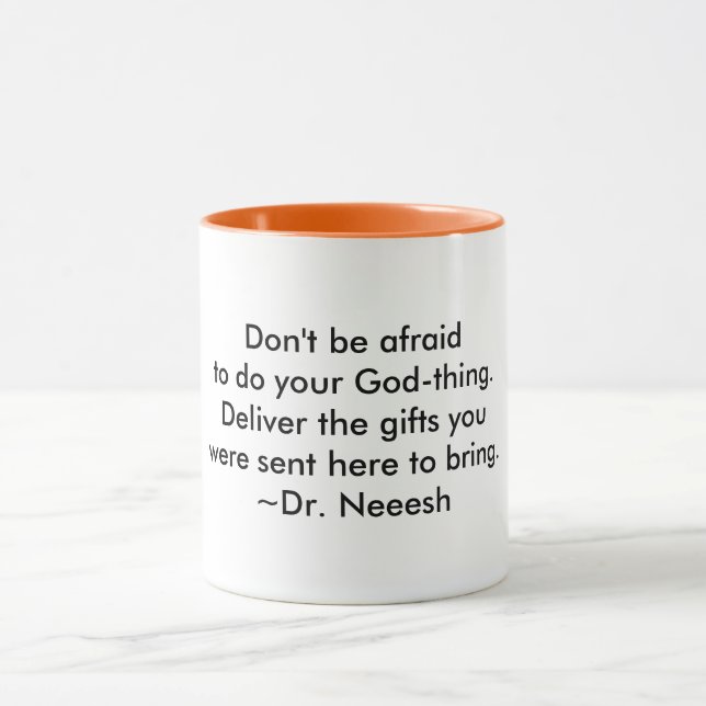 Ein Pokal der Weisheit: Geben Sie Ihre Geschenke - Tasse (Zentrum)