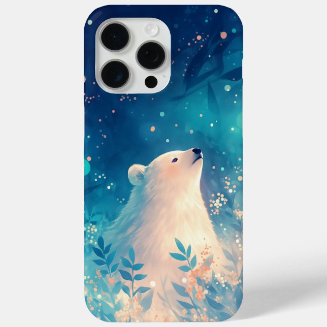 Ein Polar-Bär in einem Whimsikland Case-Mate iPhone Hülle (Rückseite)