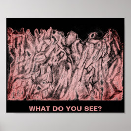 Ein Poster zwei Zwecke Kunst & Gehirntrainer.