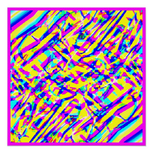 Ein prachtvolles Muster Kunst Poster (Vorderseite)