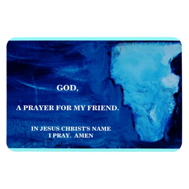 EIN PRAYER FÜR MEIN FREUND MAGNET (Horizontal)