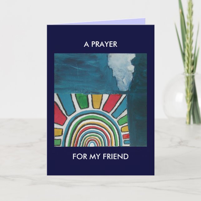 EIN PRAYER FÜR MEINEN FREUND-312 KARTE (Vorderseite)