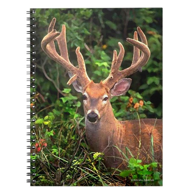 "Ein Prinz des Wald" Notizbuch Notizblock (Vorderseite)