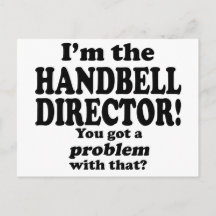 Ein Problem damit got, Handbell Director