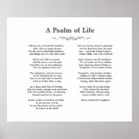 Ein Psalm des Lebens langköpfiges Gedicht