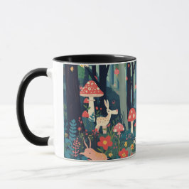 Ein psychedelischer Becher Tasse