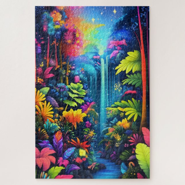 Ein psychedelischer Dschungel (Vertikal)