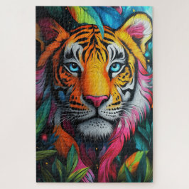 Ein psychedelischer Tiger