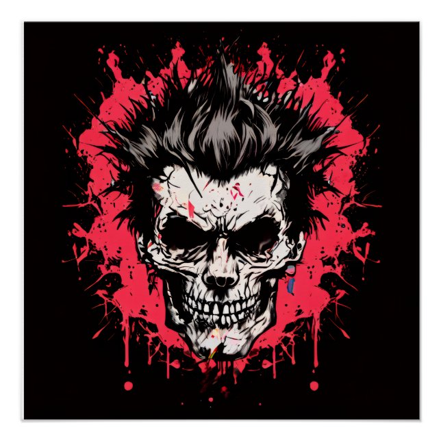Ein Punkposter Poster (Vorderseite)