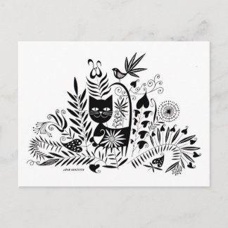 Ein purer Fadenkreuz Postkarte