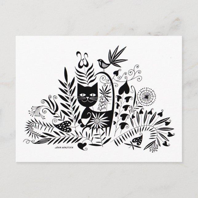 Ein purer Fadenkreuz Postkarte (Vorderseite)