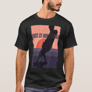 Ein Rad ist, wie ich Rollschuh-Leben Skateboard T-Shirt