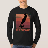 Ein Rad ist, wie ich Rollschuh-Leben Skateboard