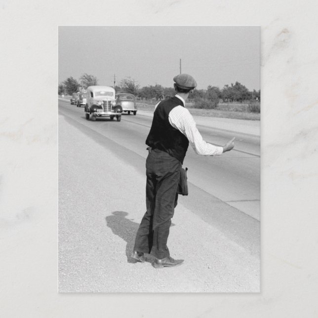 Ein Rad schlagen, 1939 Postkarte (Vorderseite)