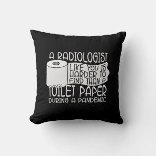 Ein Radiologe Toilettenpapier Radiologie X-Ray Kra Kissen