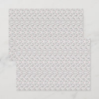 Ein raffiniertes Blumenmotiv in Weiß und Grau, prä