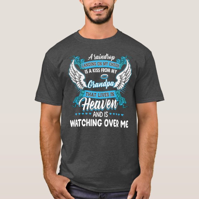 Ein Raindrop, der auf meiner Wange landet, ist ein T-Shirt (Vorderseite)