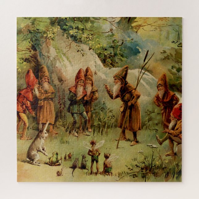 „Ein Rat der Gnome“ von E S Hardy (Horizontal)