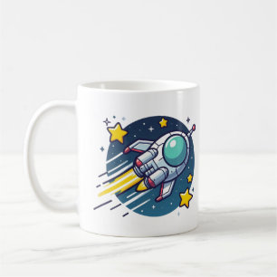 Ein Raumschiff Kaffeetasse