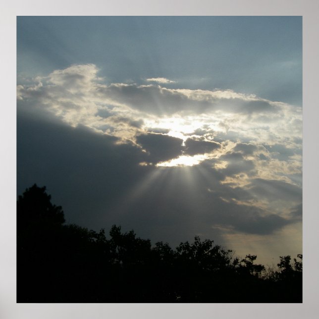 Ein "Ray of Hope Poster" Poster (Vorne)