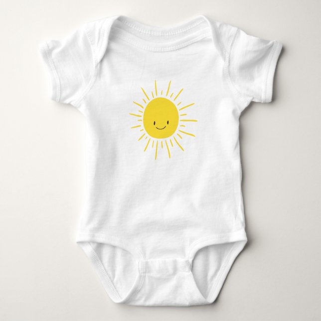 Ein Ray Sunshine Baby Shower Säugling Strampler Su (Vorderseite)