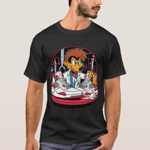 ein rebellischer Bandicoot, der mit Retro-Jo exper T-Shirt