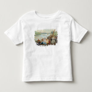 Ein Regatta bei Asnieres während des zweiten Kleinkind T-shirt