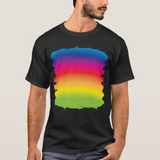 Ein Regenbogen-T - Shirt