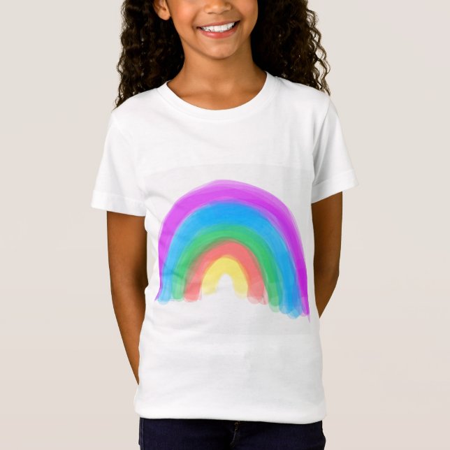 ein Regenbogen T-Shirt (Vorderseite)