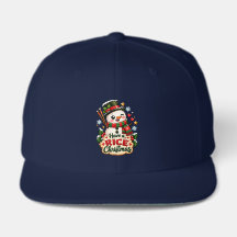 Ein Reis-Weihnachten Kawaii Sushi Schneemann