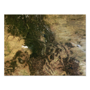 Ein relativ klarer Tag Fotodruck