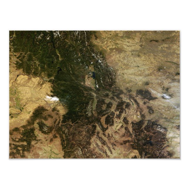 Ein relativ klarer Tag Fotodruck (Vorne)