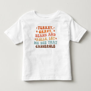 Ein Retro-Erntedank Kleinkind T-shirt