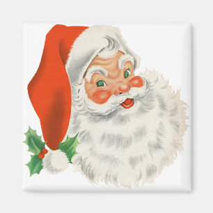 Ein Retro Santa Magnet