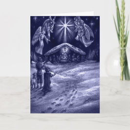 Ein Retter ist Geboren! Feiertagskarte