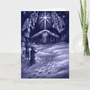 Ein Retter ist Geboren! Feiertagskarte