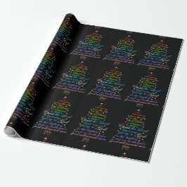Ein Retter ist Geboren Luke 2-11 Weihnachtsverpack Geschenkpapier