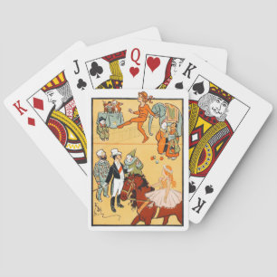Ein Ring Circus: Der Ringmaster und die Crew Spielkarten