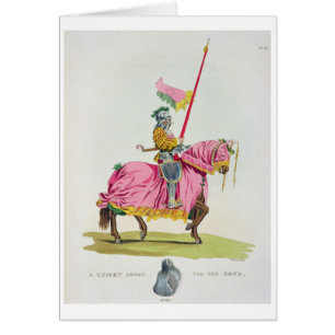 Ein Ritter bewaffnete für die Bindung, 1512,