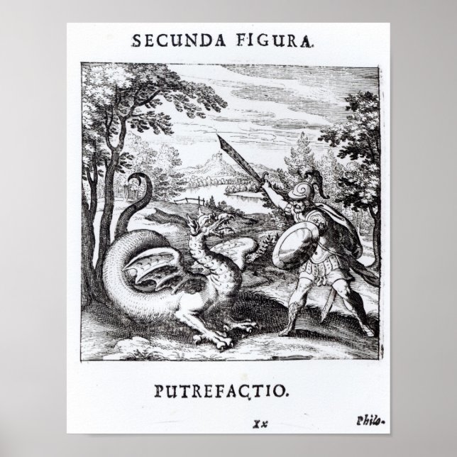 Ein Ritter, der 'Rot' besiegt Poster (Vorne)