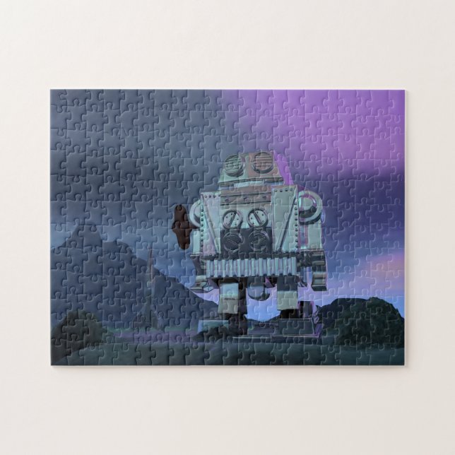 Ein Roboter Moon Walker (Horizontal)