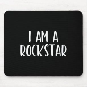 Ein Rockstar-Halloween-Kostüm Einfach Lustiger Roc Mousepad