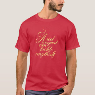 Ein Rollenexperte kann skalierbare Vektorgrafiken T-Shirt