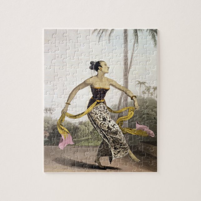 Ein Ronggeng oder eine Tänzerin, überziehen 21 von (Vertikal)