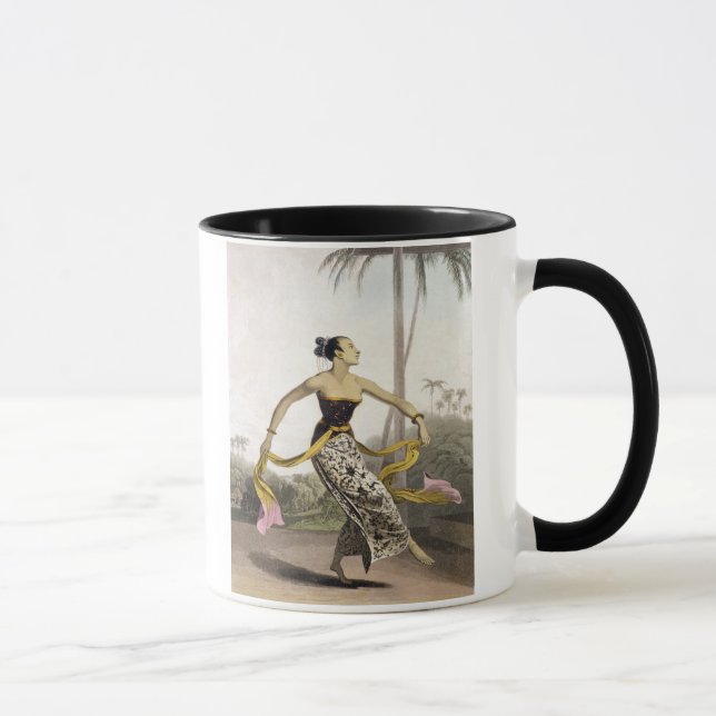 Ein Ronggeng oder eine Tänzerin, überziehen 21 von Tasse (Rechts)