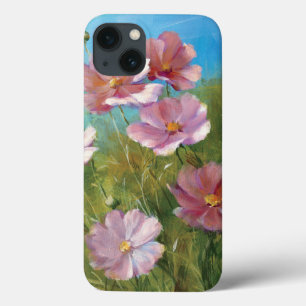 Ein rosa Blumengarten iPhone 13 Hülle
