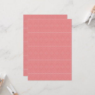 ein rosa Hintergrund mit einem Muster in der Mitte Einladung
