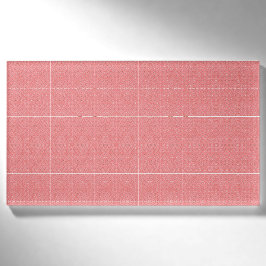 ein rosa Hintergrund mit einem Muster in der Mitte Namenschild