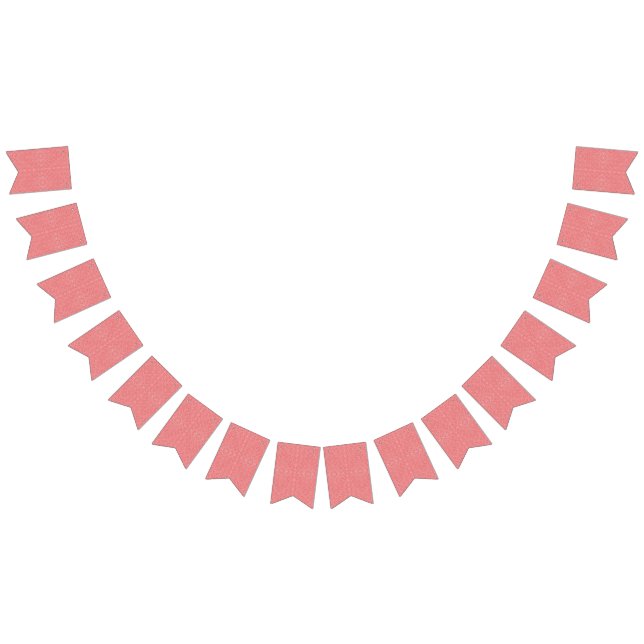 ein rosa Hintergrund mit einem Muster in der Mitte Wimpelkette (Alle)