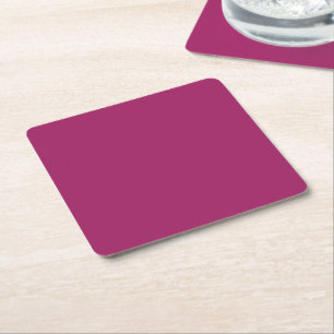ein rosa Hintergrund mit einem weißen Rand Rechteckiger Pappuntersetzer